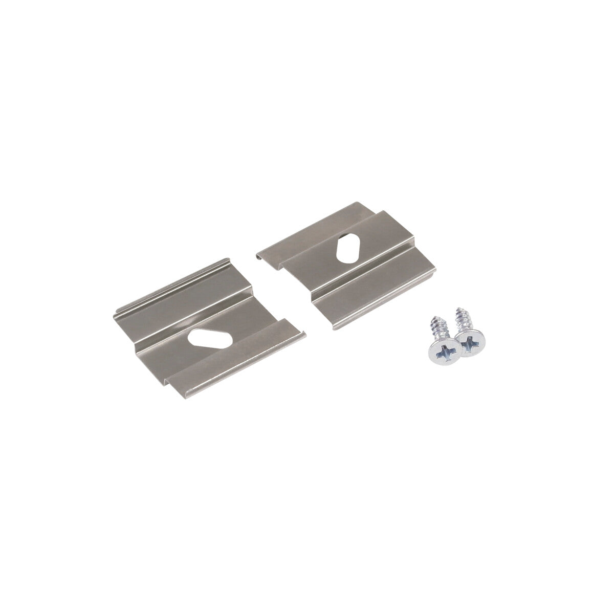 LED Profile End Handle 2 Pack H - Aluminium