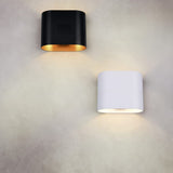 Alani Up Down Wall Light – Matt White