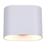 Alani Up Down Wall Light – Matt White