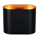 Alani Up Down Wall Light – Black & Gold