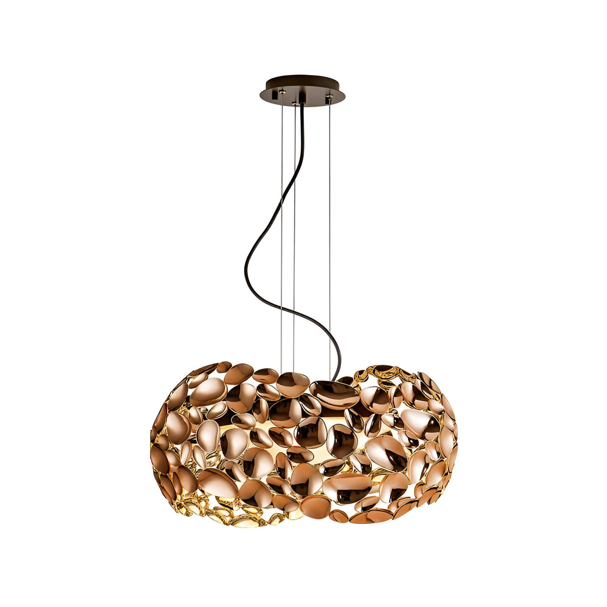 Narisa 5 Light Pendant - Rose Gold