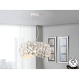 Narisa 5 Light Pendant - White