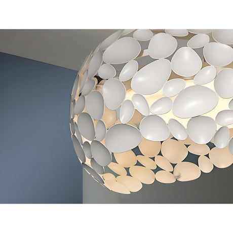 Narisa 5 Light Flush - Matte White