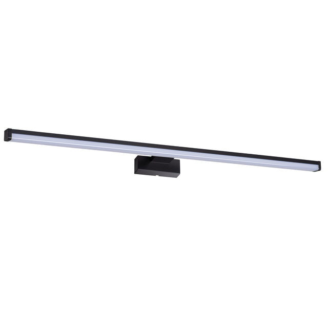 Asten 900x100 15W LED Bulkhead Cool White - Black