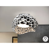Narisa 5 Light Flush - Chrome