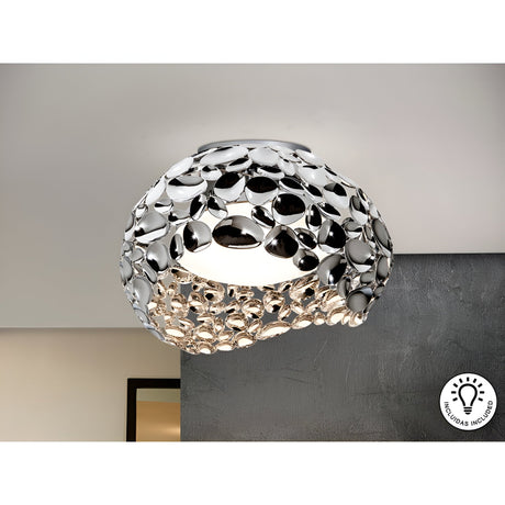 Narisa 5 Light Flush - Chrome