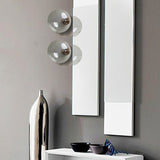 Estro Glass Globe Wall Light