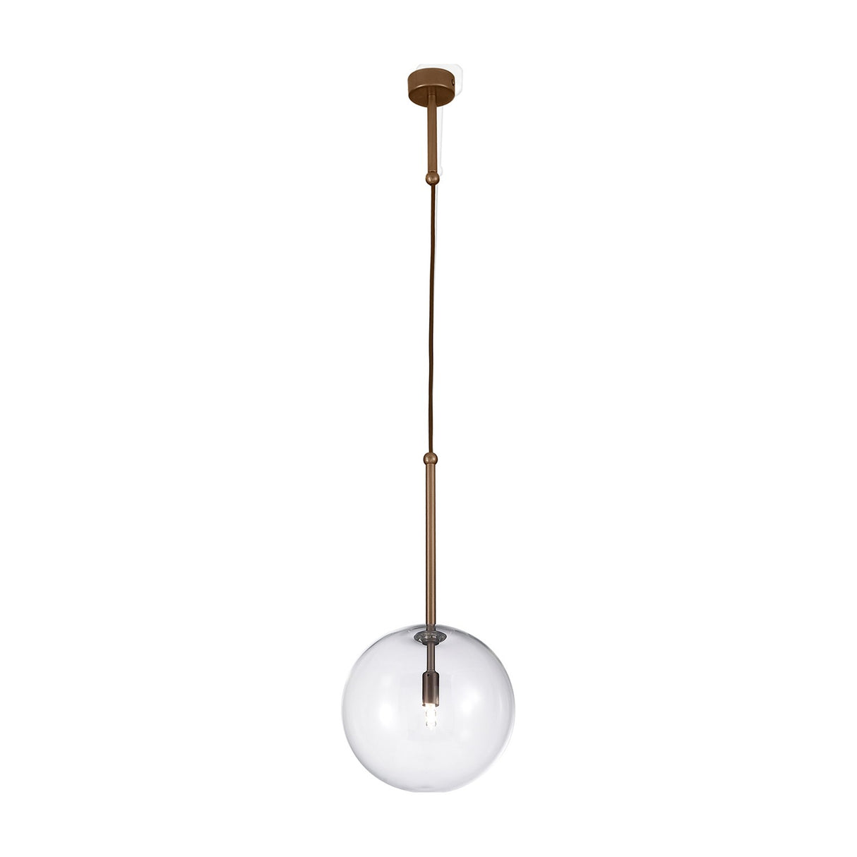 Estro Glass Globe Pendant Light
