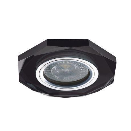 GU10 Recessed Downlight 60mm Cut-Out IP20 10W Max - Black