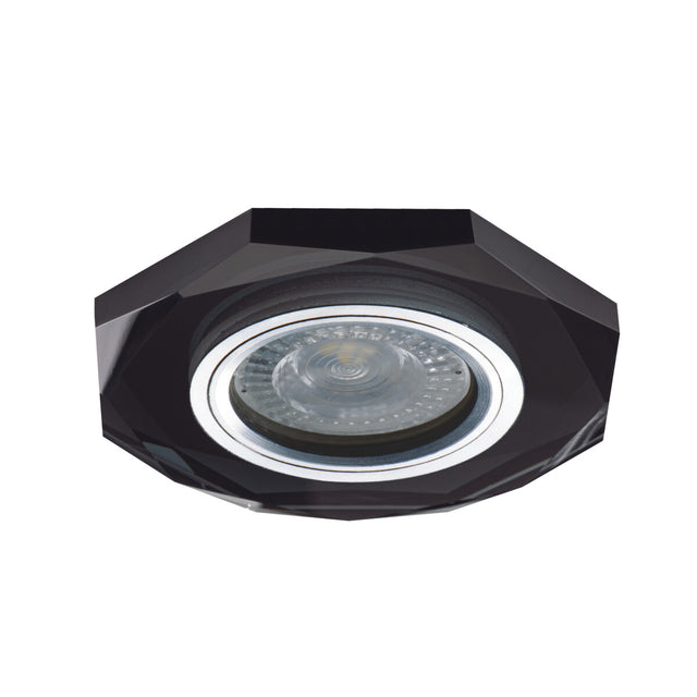 GU10 Recessed Downlight 60mm Cut-Out IP20 10W Max - Black