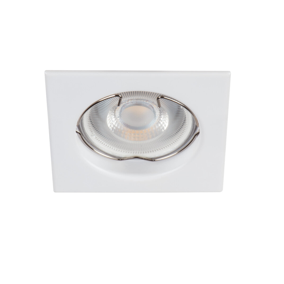 Alor DSL 80x80 Square GU10 Recessed Spotlight - Matte White