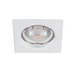 Alor DSL 80x80 Square GU10 Recessed Spotlight - Matte White