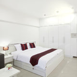 Adjustable GU10 Spotlight 30° 10W max Round - White 83mm cut-out