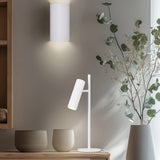 Soka 2 Light Up Down Plaster Wall Light – Matt White