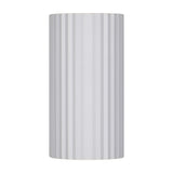 Soka 2 Light Up Down Plaster Wall Light – Matt White