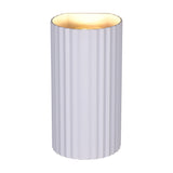Soka 2 Light Up Down Plaster Wall Light – Matt White