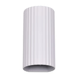 Soka 2 Light Up Down Plaster Wall Light – Matt White