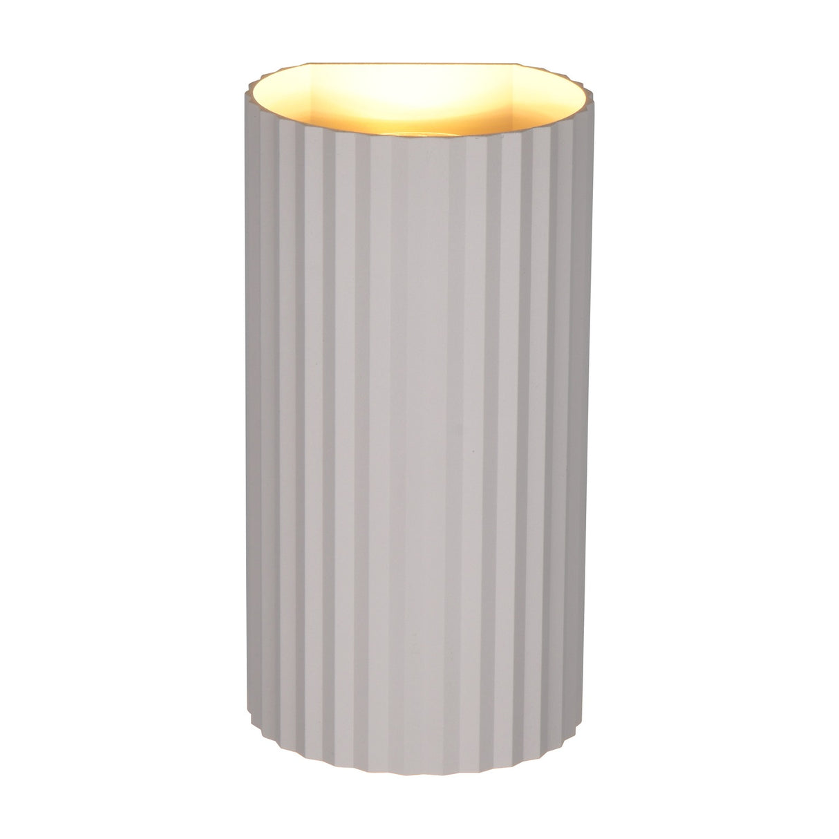 Soka 2 Light Up Down Plaster Wall Light – Warm Grey