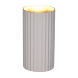 Soka 2 Light Up Down Plaster Wall Light – Warm Grey