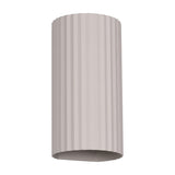 Soka 2 Light Up Down Plaster Wall Light – Warm Grey