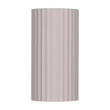Soka 2 Light Up Down Plaster Wall Light – Warm Grey