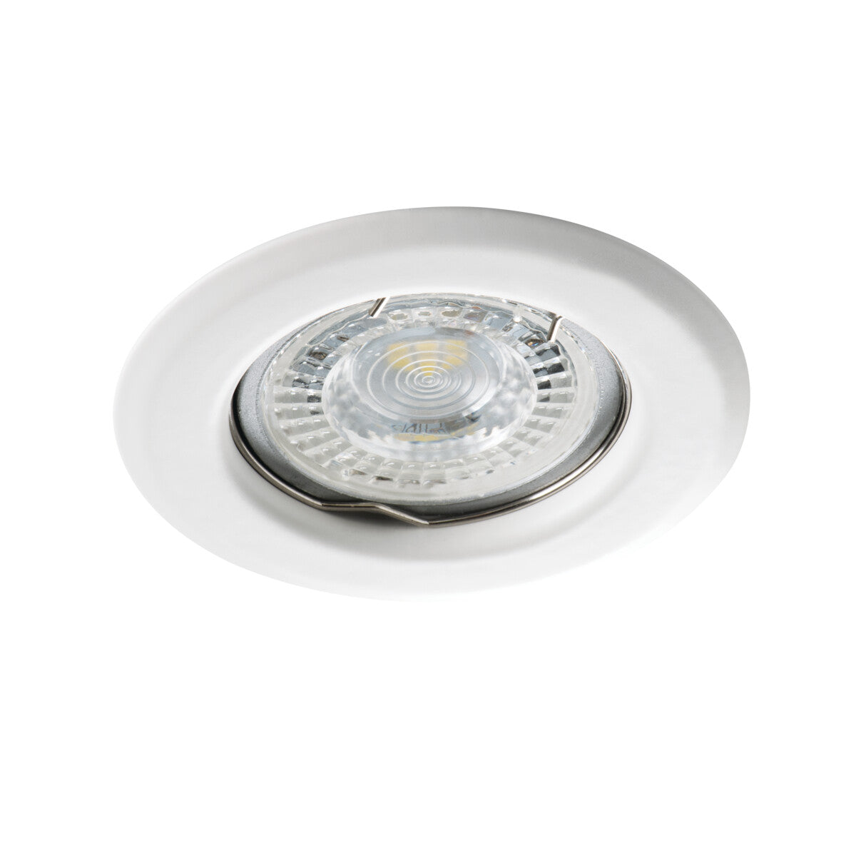 Alor DSO-W Ø80 Round GU10 Recessed Spotlight - Matte White