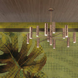 Turbo 13 Light Cylinder Chandelier