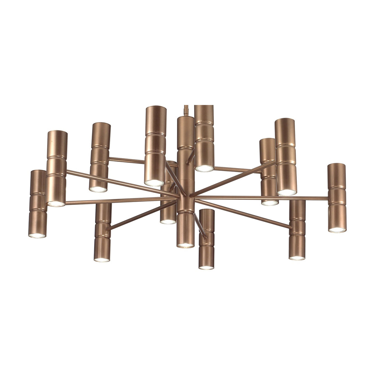 Turbo 13 Light Cylinder Chandelier