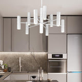 Turbo 10 Light Cylinder Chandelier