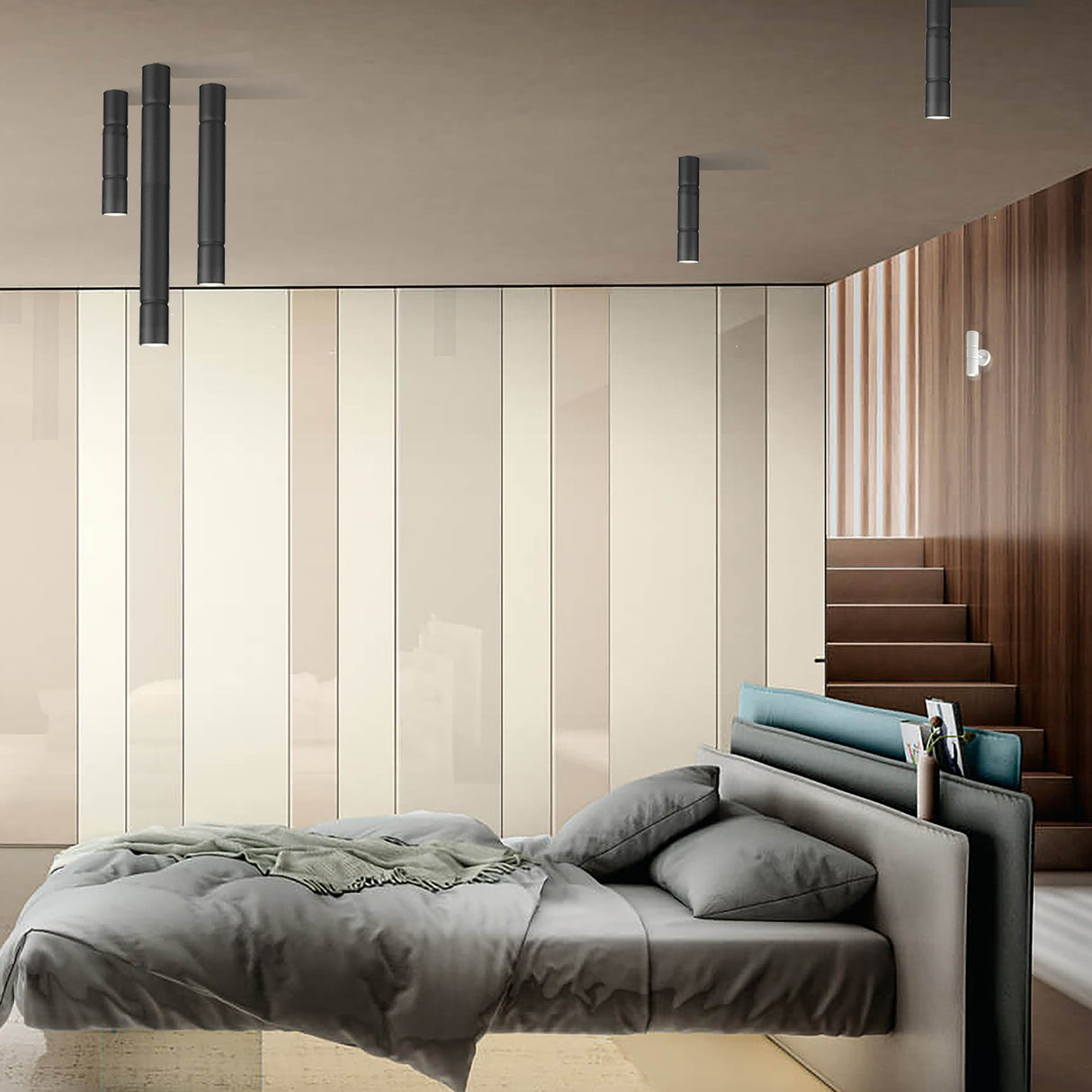 Turbo Cylinder Ceiling Light 40cm