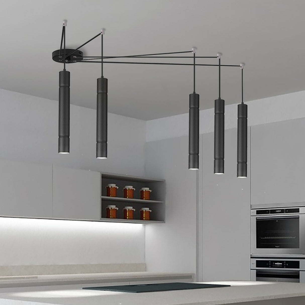 Turbo Cylinder Pendant Light 40cm