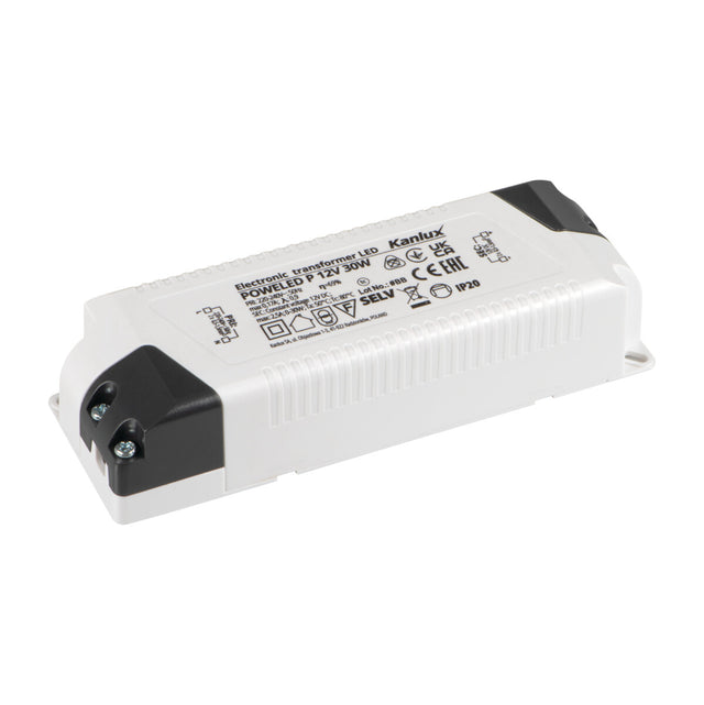 12V DC 30W LED Driver Power Supply IP20 - 145mm