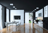 Stobi DLP 250x140 Twin GU10 Ceiling Spotlight - Black