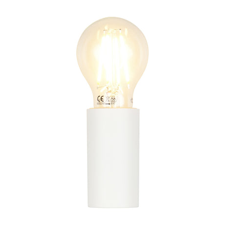 Pratella Glass Outdoor Wall Light – Matt White