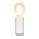 Pratella Glass Outdoor Wall Light – Matt White