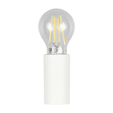 Pratella Glass Outdoor Wall Light – Matt White