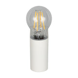 Pratella Glass Outdoor Wall Light – Matt White
