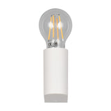 Pratella Glass Outdoor Wall Light – Matt White