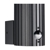 Volga PIR Outdoor Wall Light – Anthracite