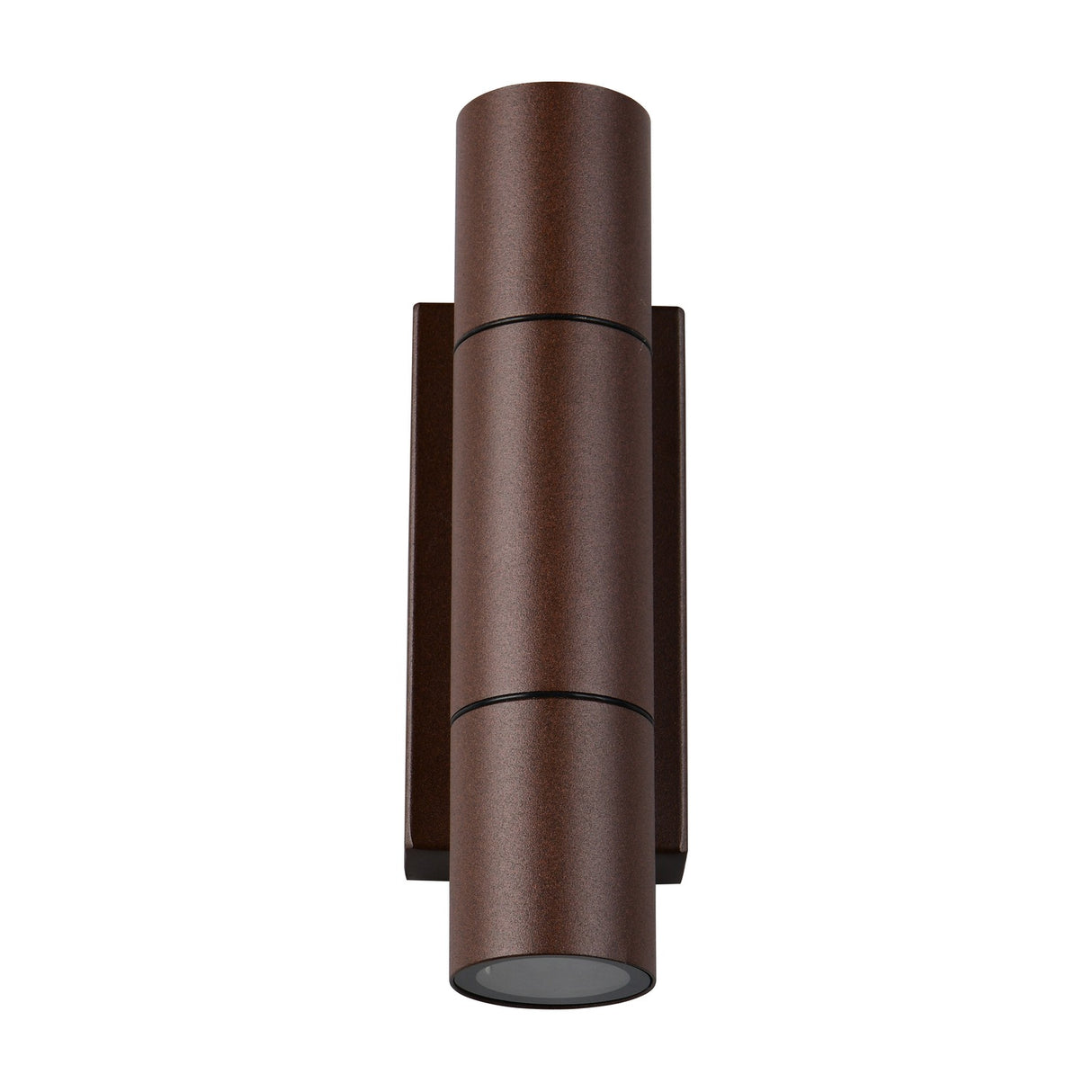 Yamuna 2 Light Up Down Outdoor Wall Light – Rust
