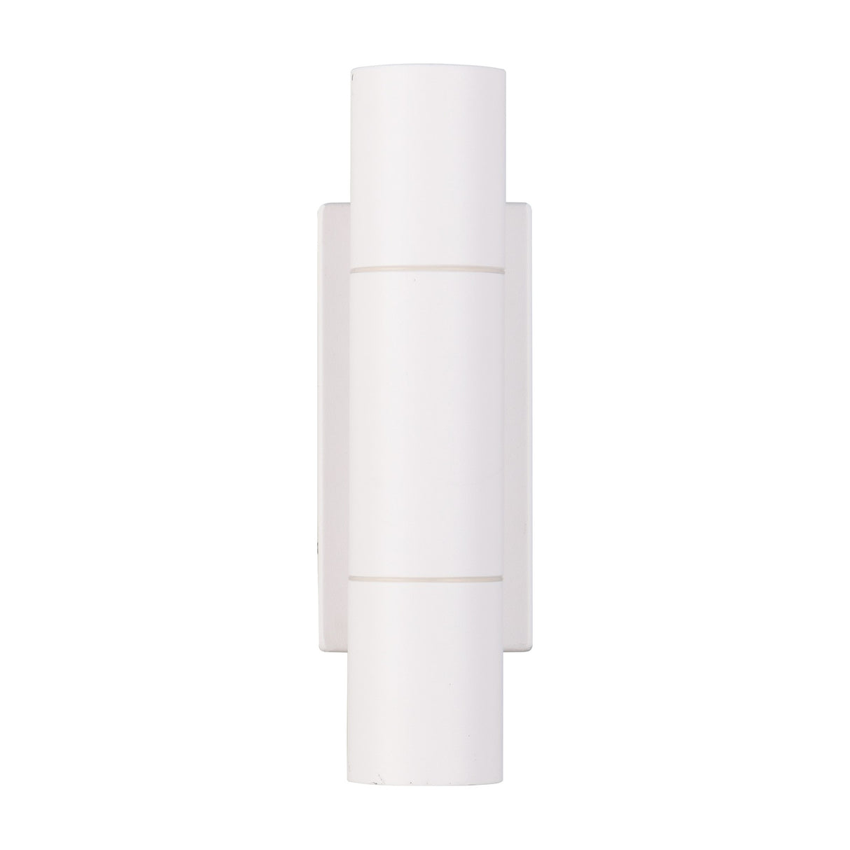 Yamuna 2 Light Up Down Outdoor Wall Light – Matt White
