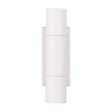 Yamuna 2 Light Up Down Outdoor Wall Light – Matt White