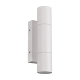 Yamuna 2 Light Up Down Outdoor Wall Light – Matt White