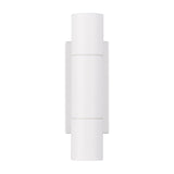 Yamuna 2 Light Up Down Outdoor Wall Light – Matt White