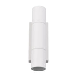 Yamuna 2 Light Up Down Outdoor Wall Light – Matt White