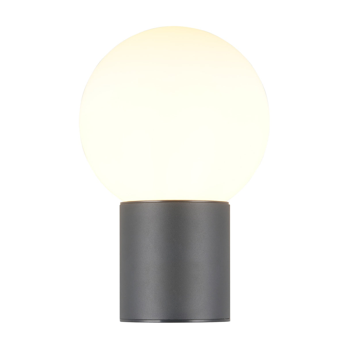 Mures Glass Outdoor Wall Light – Anthracite