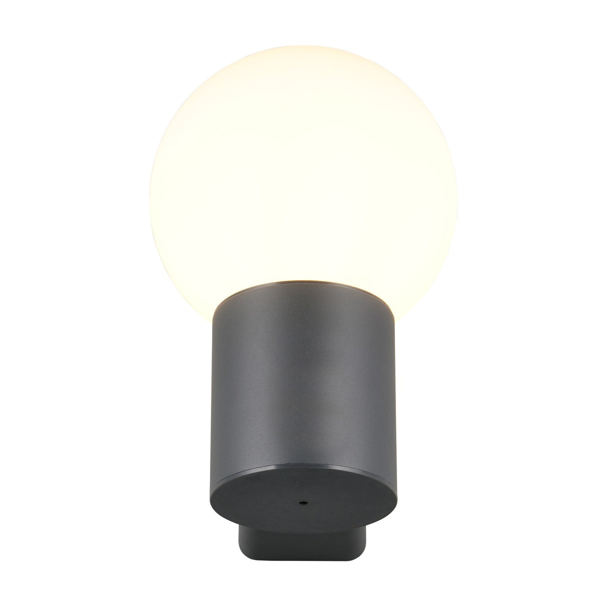 Mures Glass Outdoor Wall Light – Anthracite