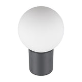 Mures Glass Outdoor Wall Light – Anthracite