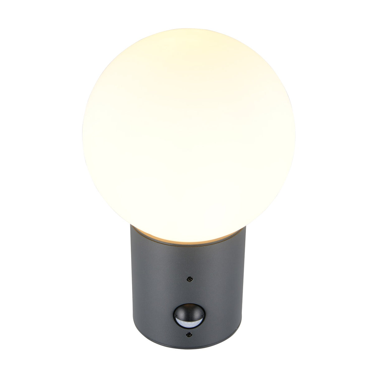 Mures Glass PIR Outdoor Wall Light – Anthracite