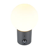Mures Glass PIR Outdoor Wall Light – Anthracite